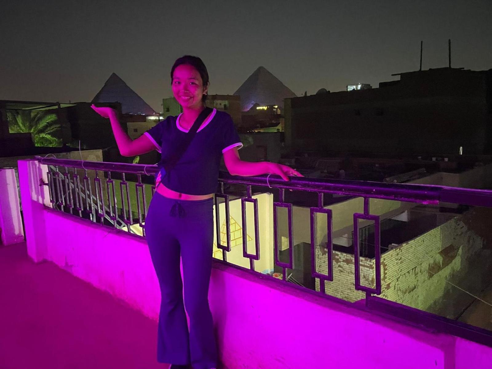 Jana Pyramids View In 3 Bed & Breakfast Kafrat al Jabal Ngoại thất bức ảnh