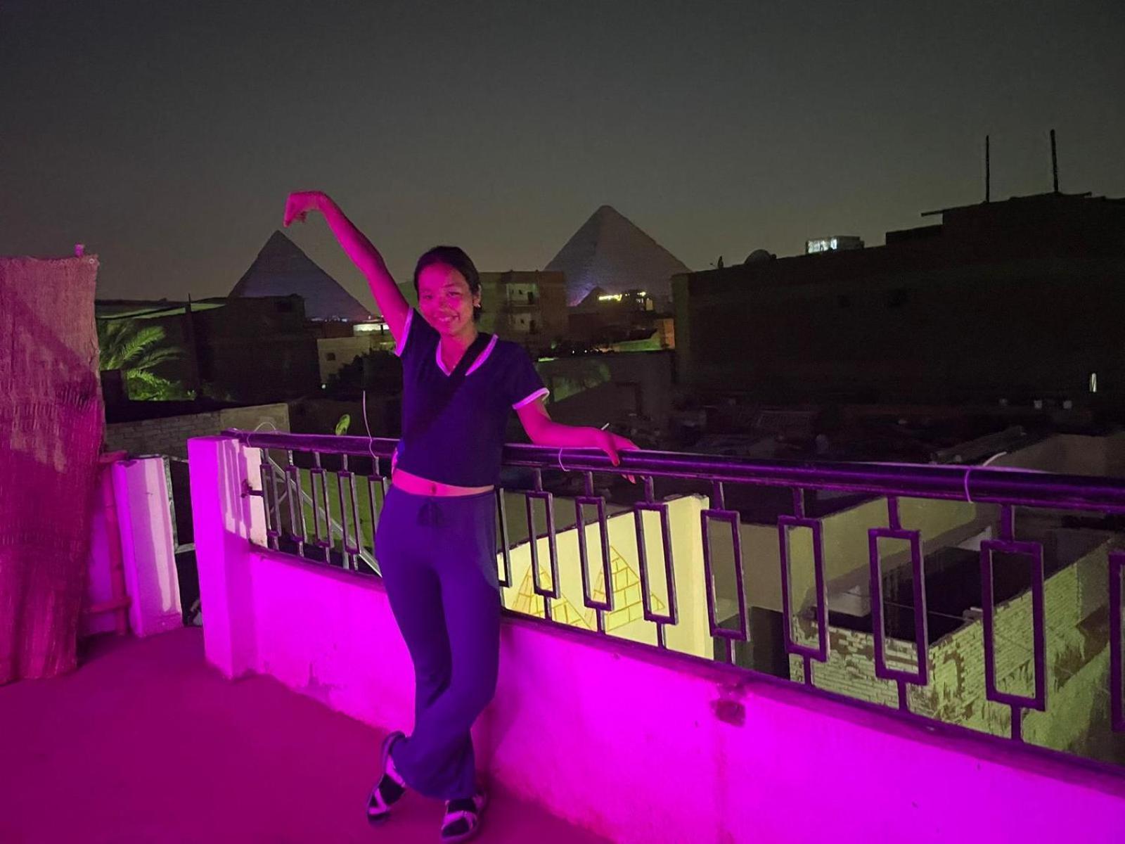 Jana Pyramids View In 3 Bed & Breakfast Kafrat al Jabal Ngoại thất bức ảnh