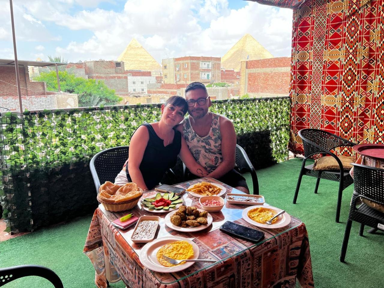 Jana Pyramids View In 3 Bed & Breakfast Kafrat al Jabal Ngoại thất bức ảnh