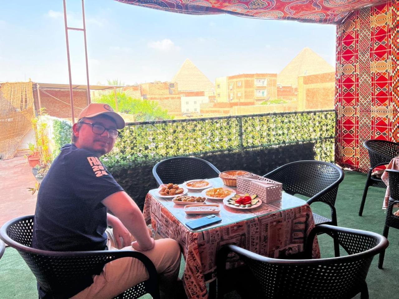 Jana Pyramids View In 3 Bed & Breakfast Kafrat al Jabal Ngoại thất bức ảnh