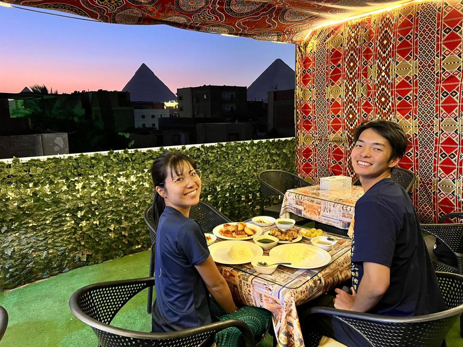 Jana Pyramids View In 3 Bed & Breakfast Kafrat al Jabal Ngoại thất bức ảnh